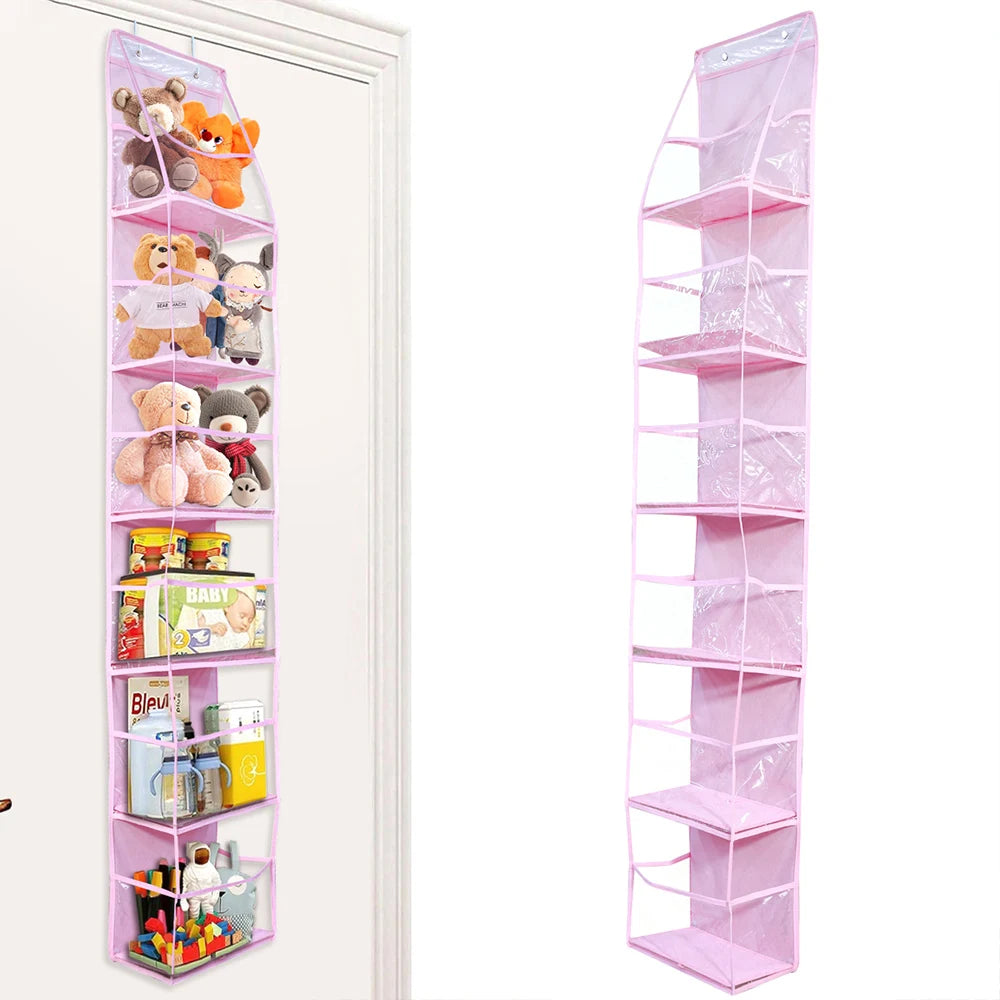 Multi-functional Fabric Hanging Bag for Behind the Door Multi-layer Storage Hanging Bag Miscellaneous Organizer Storage Hanging