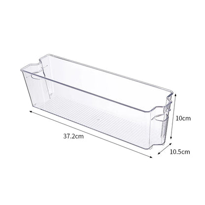 Transparent Refrigerator Storage Box Vegetable Fruit Organizer Fridge Clear Container for Kitchen Food Drinks Storage