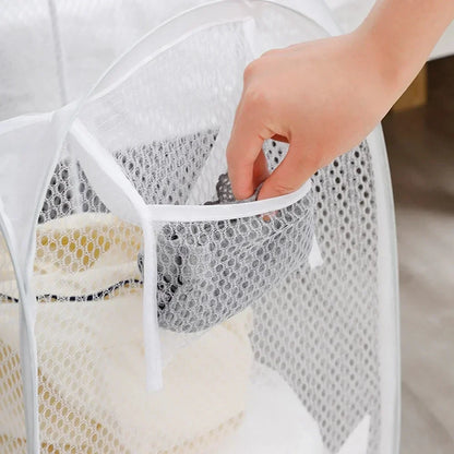 Foldable Laundry Basket – Large Ventilated Clothes Hamper