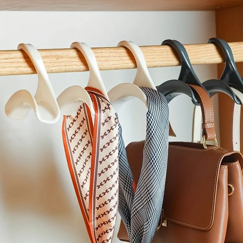 Hanger Connector Hooks – 10-Pack Closet Space-Saving Organizers