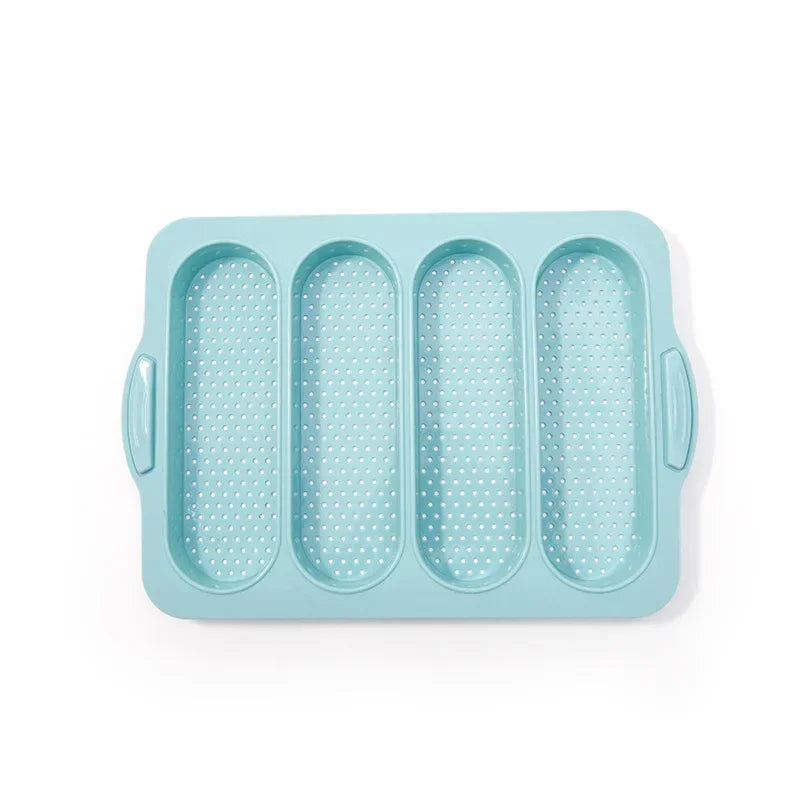 Large Silicone Baking Mold Restaurant Bread Food Mould Grade Baguette Bake Tray Non-stick Oven Tool kitchen Bakeware Accessories