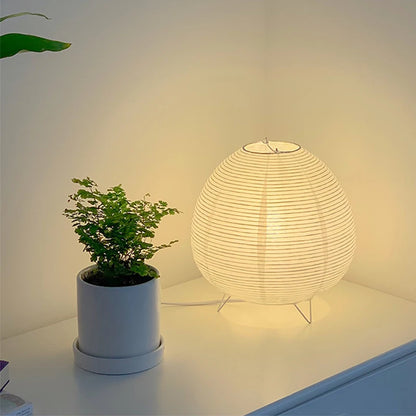 Nordic Wabi-Sabi Table Lamp with Soft Ambient Light