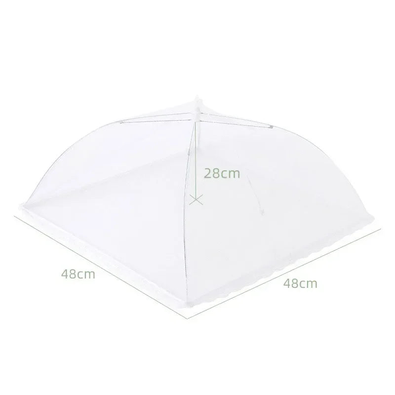 Foldable Food Cover Mesh – Insect-Proof Kitchen Dish Protector