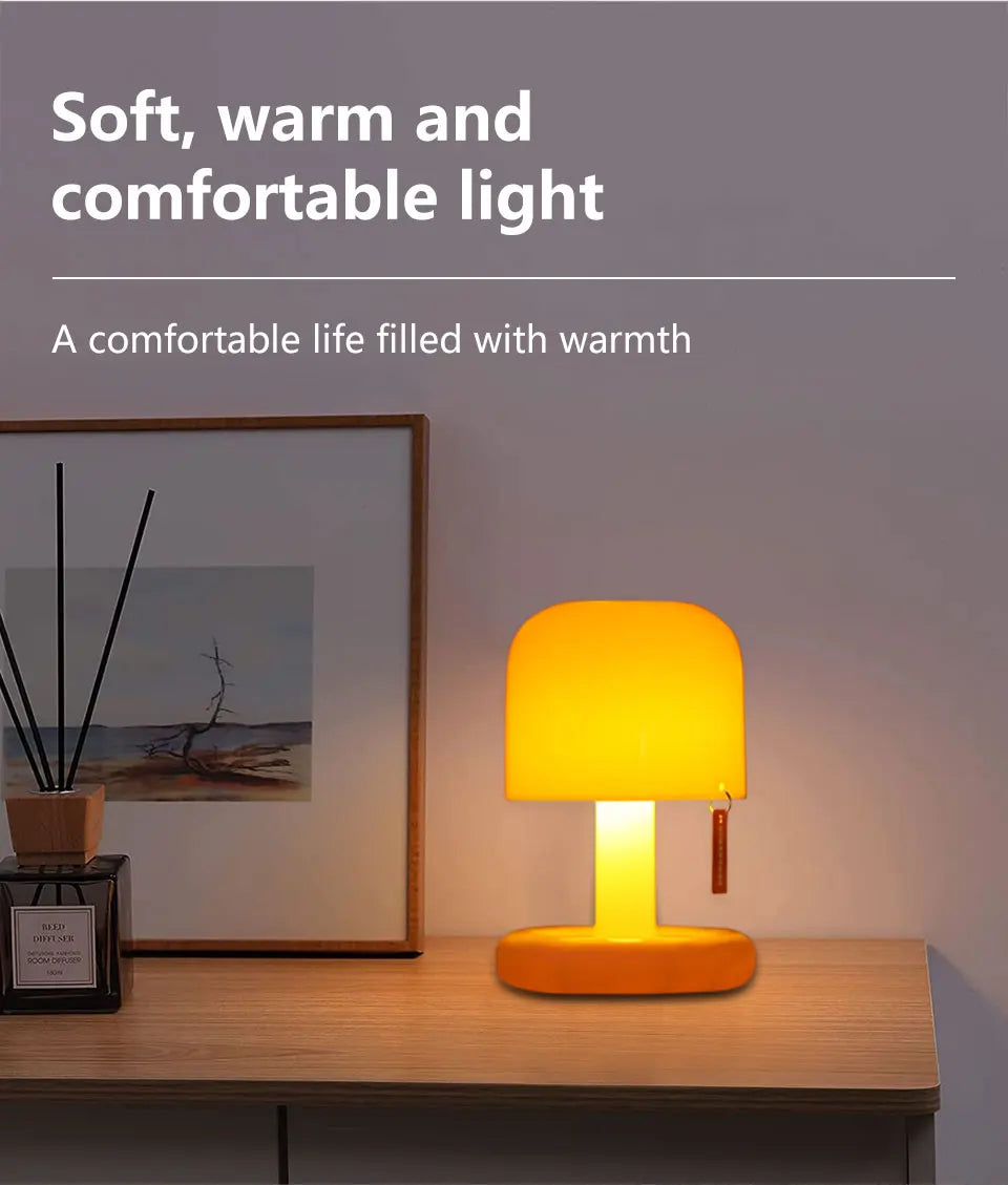 Sunset Night Light Led Table Lamp Mini USB Rechargeable Desk Bedside Bedroom Bar Room Decor Atmosphere Mood Light Minimalist