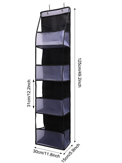 Multi-functional Fabric Hanging Bag for Behind the Door Multi-layer Storage Hanging Bag Miscellaneous Organizer Storage Hanging