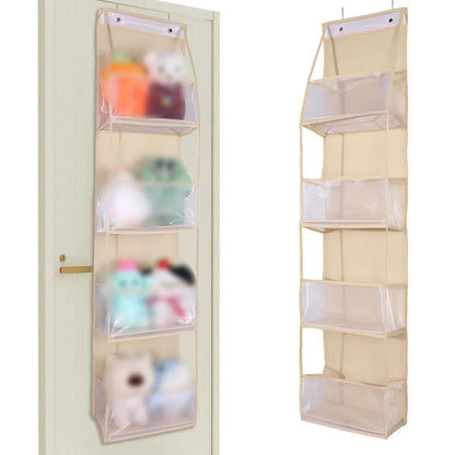 Multi-functional Fabric Hanging Bag for Behind the Door Multi-layer Storage Hanging Bag Miscellaneous Organizer Storage Hanging