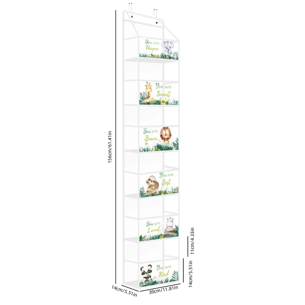 Multi-functional Fabric Hanging Bag for Behind the Door Multi-layer Storage Hanging Bag Miscellaneous Organizer Storage Hanging