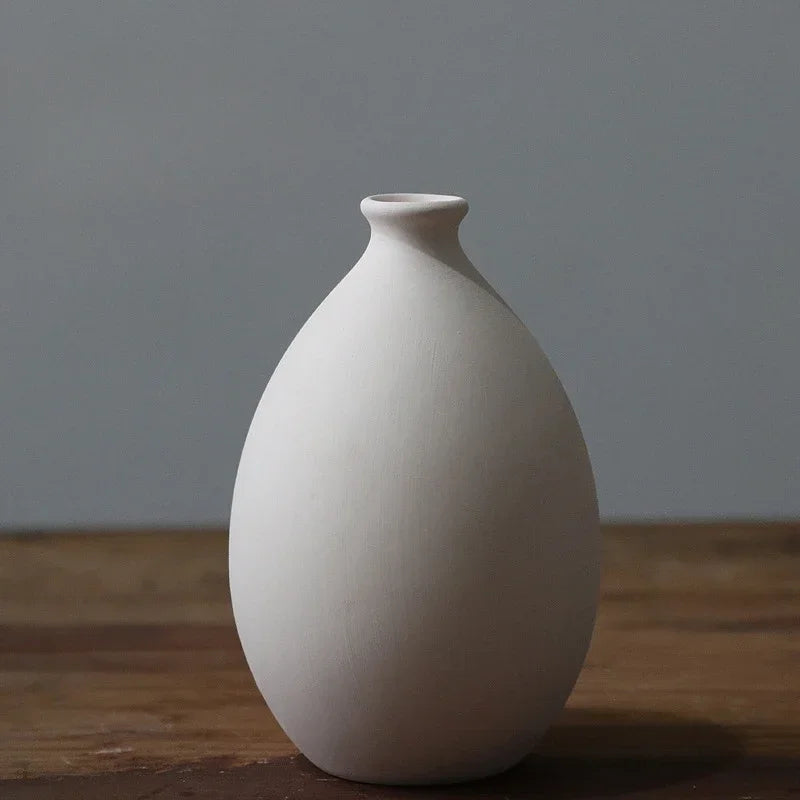 Matte Ceramic Vase for Clean, Modern Interiors