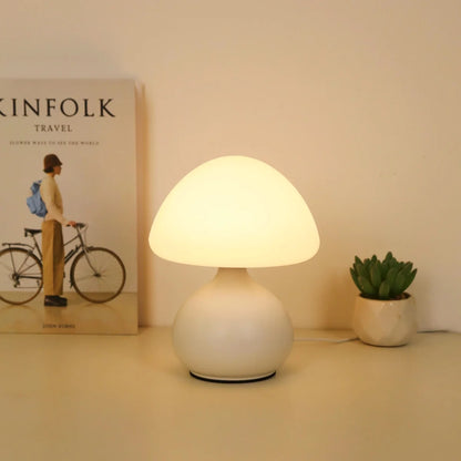 Modern Mushroom Table Lamp for Calm Interiors