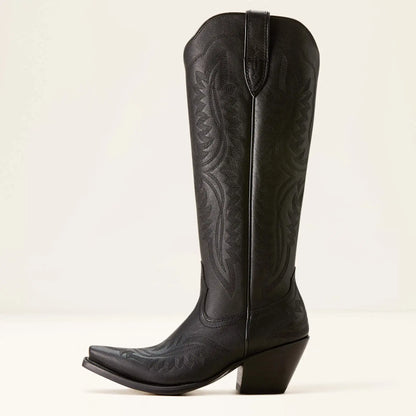 Women’s High-Top Western Cowboy Booties – Pointed Toe Thin Heel