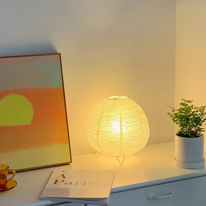 Nordic Wabi-Sabi Table Lamp with Soft Ambient Light