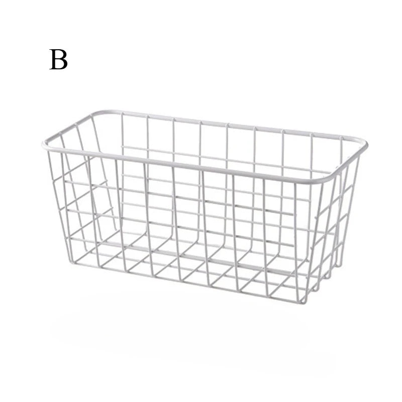 Cabinet Door Storage Rack – Punch-Free Kitchen Organizer