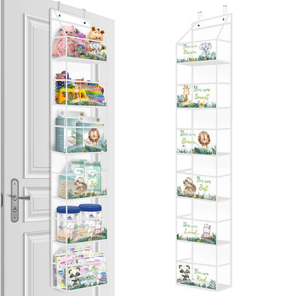 Multi-functional Fabric Hanging Bag for Behind the Door Multi-layer Storage Hanging Bag Miscellaneous Organizer Storage Hanging