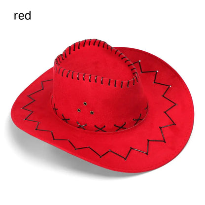 Western Cowboy Hat – Suede Cowgirl & Cowboy Hat for Men & Women