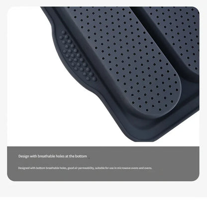 Large Silicone Baking Mold Restaurant Bread Food Mould Grade Baguette Bake Tray Non-stick Oven Tool kitchen Bakeware Accessories