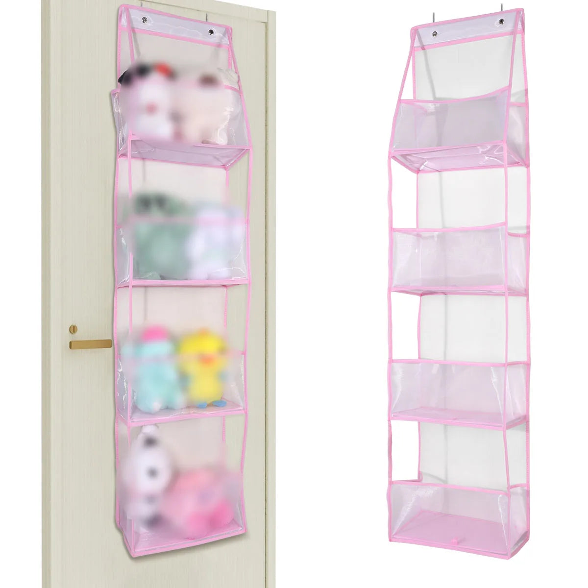 Multi-functional Fabric Hanging Bag for Behind the Door Multi-layer Storage Hanging Bag Miscellaneous Organizer Storage Hanging