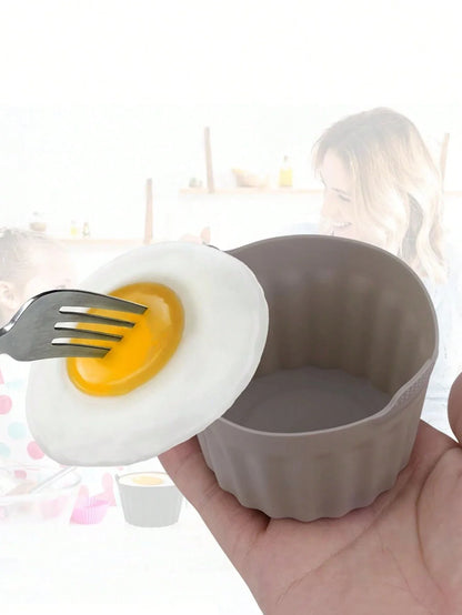 2/4/8Pcs Ramekins For Air Fryer Silicone Large Muffin Cases Nonstick Egg Poacher Silicone Mould Bakeware Easy Release Baking