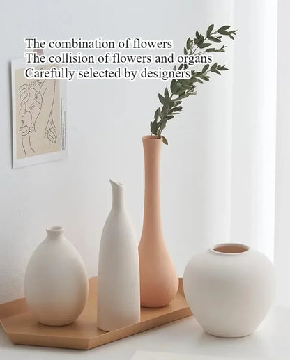 Matte Ceramic Vase for Clean, Modern Interiors