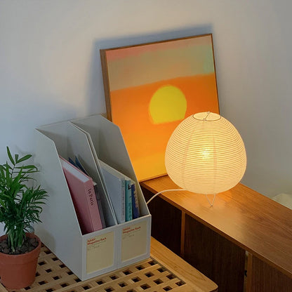 Nordic Wabi-Sabi Table Lamp with Soft Ambient Light