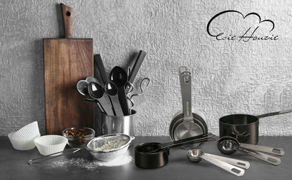 10-Piece Measuring Cups and Spoons Set – Kitchen Baking Tools