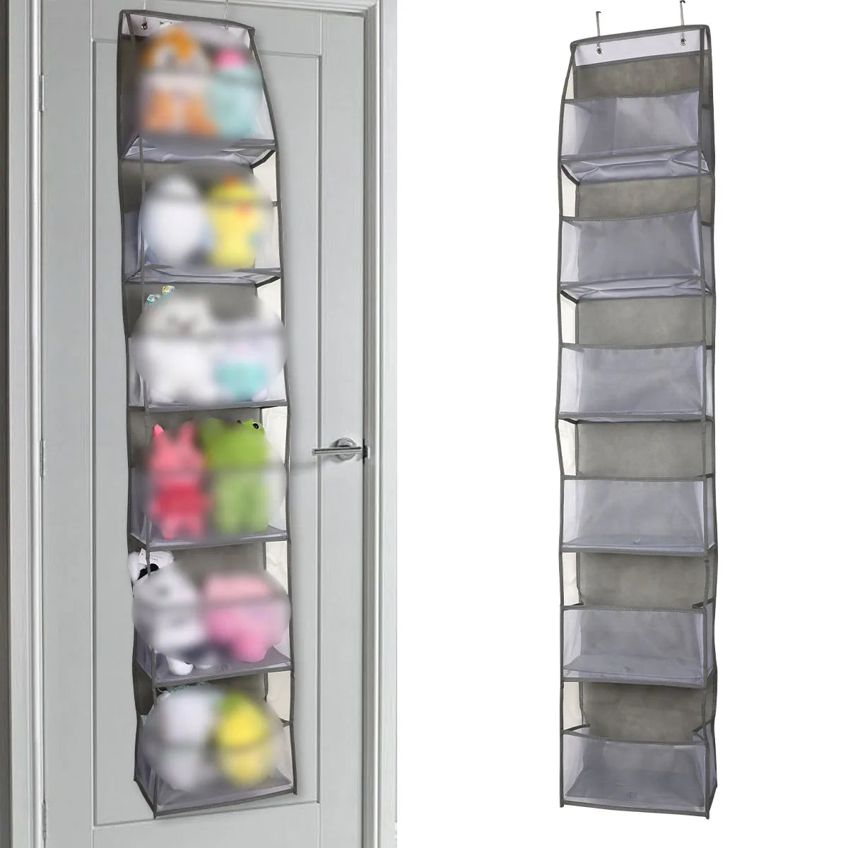 Multi-functional Fabric Hanging Bag for Behind the Door Multi-layer Storage Hanging Bag Miscellaneous Organizer Storage Hanging