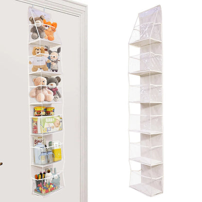 Multi-functional Fabric Hanging Bag for Behind the Door Multi-layer Storage Hanging Bag Miscellaneous Organizer Storage Hanging