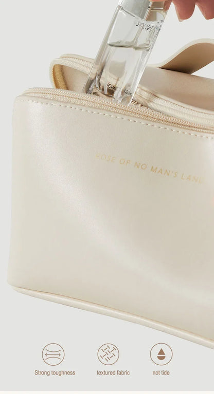 Makeup Organizer Female Toiletry Kit Bag Make Up Case Storage Pouch Luxury Lady Box, Cosmetic Bag, Organizer Bag for Travel Zip