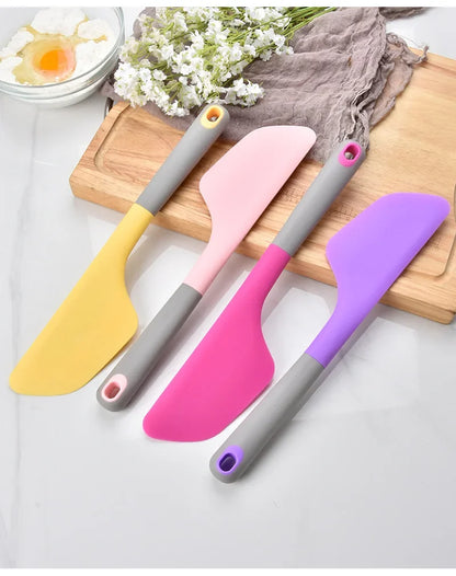 34cm Large Silicone Baking Spatula Non-Stick Cream Butter Spatula Heat Resistant Cookie Chocolate Pastry Scraper Kitchen Tools
