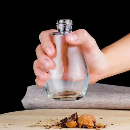 Kitchen Oil Sprayer for Cooking,6.8oz/200ml Olive Oil or Vinegar, Trigger Design,Stainless Steel Vinegar Glass Spray Bottle