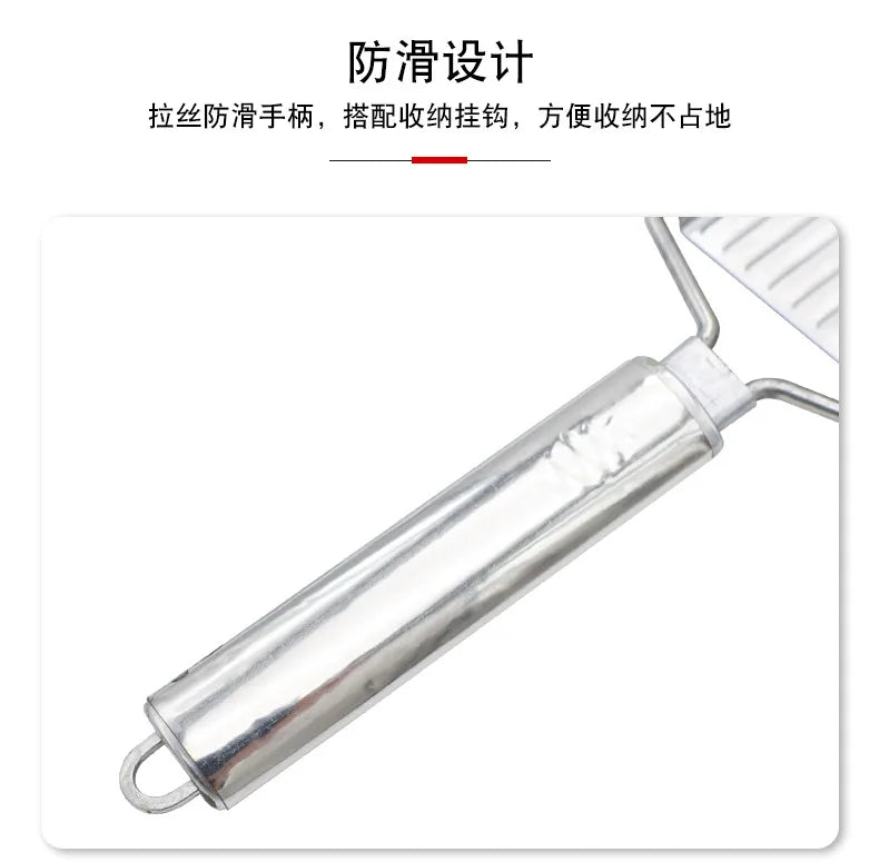 Stainless steel multifunctional manual switchable radish slicer for three-dimensional vegetable cutting in the kitchen