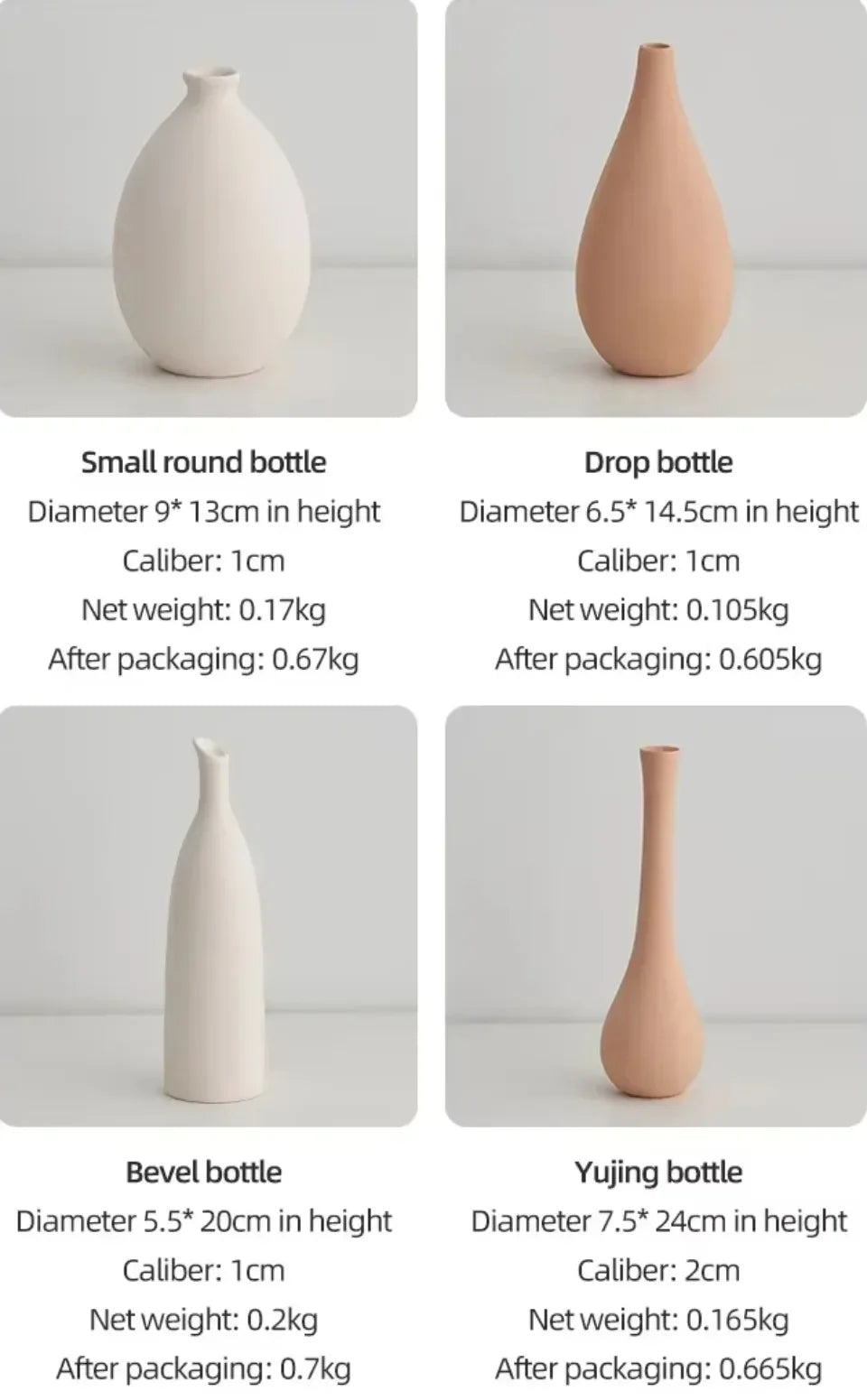 Matte Ceramic Vase for Clean, Modern Interiors