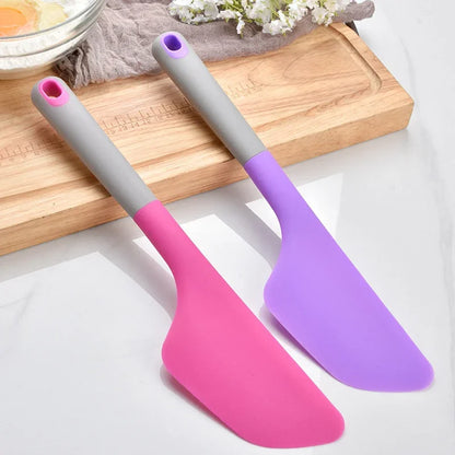 34cm Large Silicone Baking Spatula Non-Stick Cream Butter Spatula Heat Resistant Cookie Chocolate Pastry Scraper Kitchen Tools
