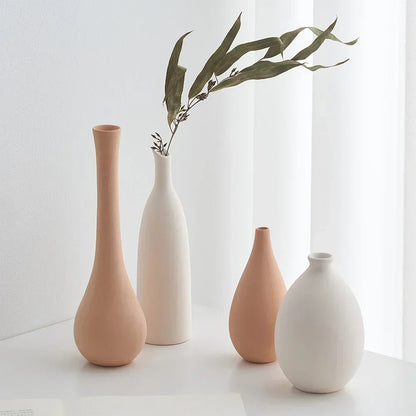 Matte Ceramic Vase for Clean, Modern Interiors
