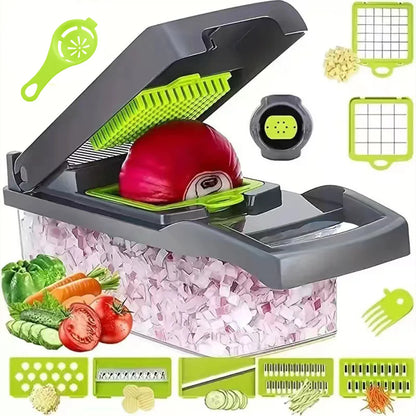 16-in-1 Multifunctional Vegetable Chopper – Kitchen Prep Tool