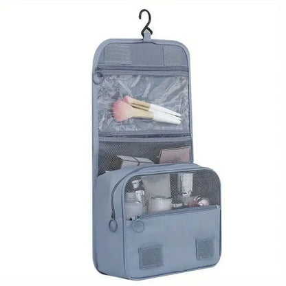 Portable Hook Toilet Bag Multi Functional Travel Waterproof Wear Resistant Multi Layer Storage Large Capacity Makeup Bag