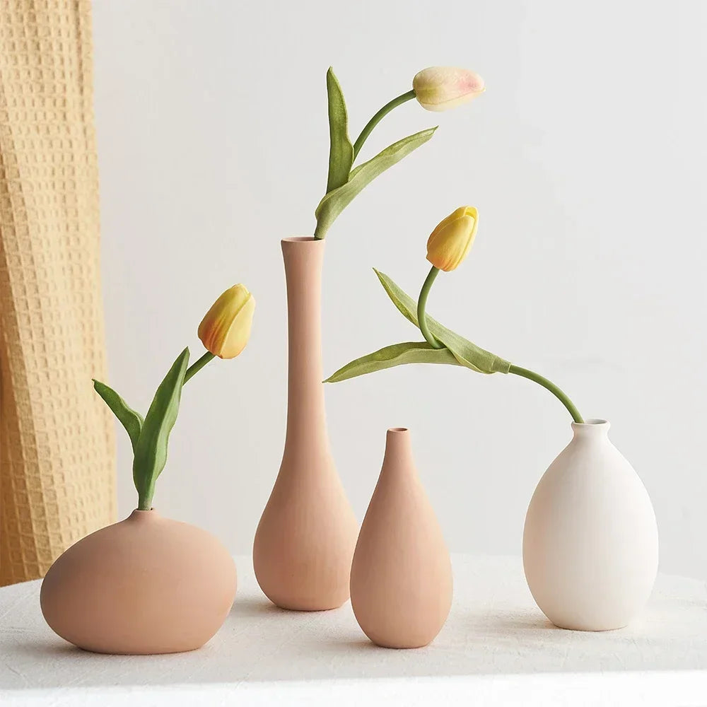 Matte Ceramic Vase for Clean, Modern Interiors