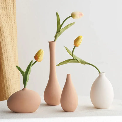 Matte Ceramic Vase for Clean, Modern Interiors