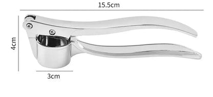 Heavy-Duty Garlic Press – Anti-Skid Manual Garlic Crusher