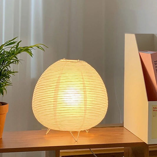 Nordic Wabi-Sabi Table Lamp with Soft Ambient Light