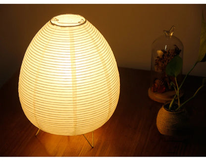 Nordic Wabi-Sabi Table Lamp with Soft Ambient Light