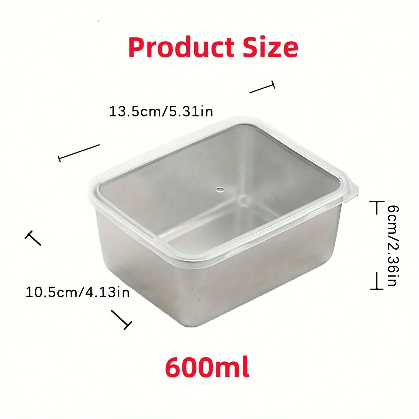 Stainless Steel Food Storage Containers Set – Leakproof with Lids