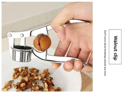 Heavy-Duty Garlic Press – Anti-Skid Manual Garlic Crusher