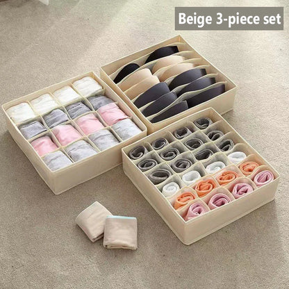 Underwear Bra Socks Storage Box Cabinet Drawer Organizer Socks Scarf Underwear Organizer Box Wardrobe Clothing Storage Organizer