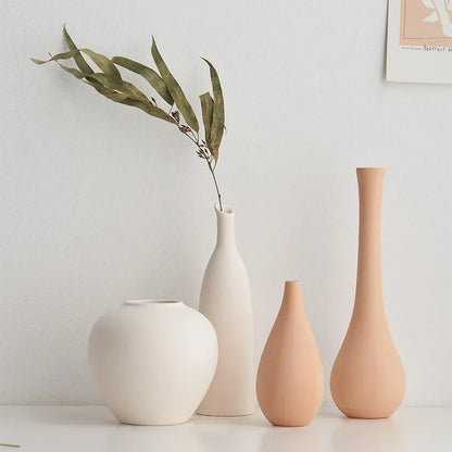 Matte Ceramic Vase for Clean, Modern Interiors