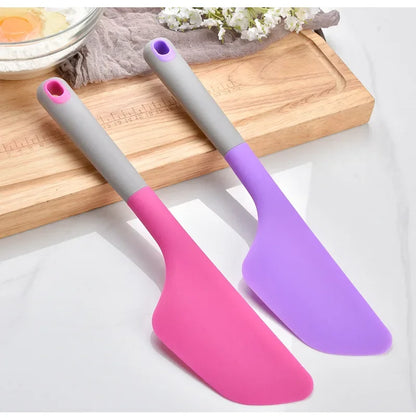 34cm Large Silicone Baking Spatula Non-Stick Cream Butter Spatula Heat Resistant Cookie Chocolate Pastry Scraper Kitchen Tools