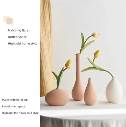 Matte Ceramic Vase for Clean, Modern Interiors