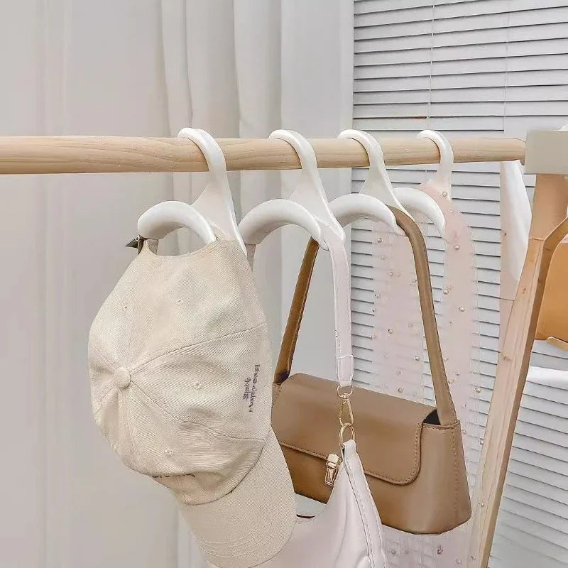Hanger Connector Hooks – 10-Pack Closet Space-Saving Organizers