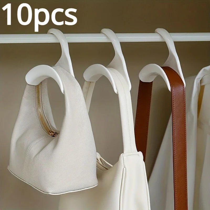 Hanger Connector Hooks – 10-Pack Closet Space-Saving Organizers