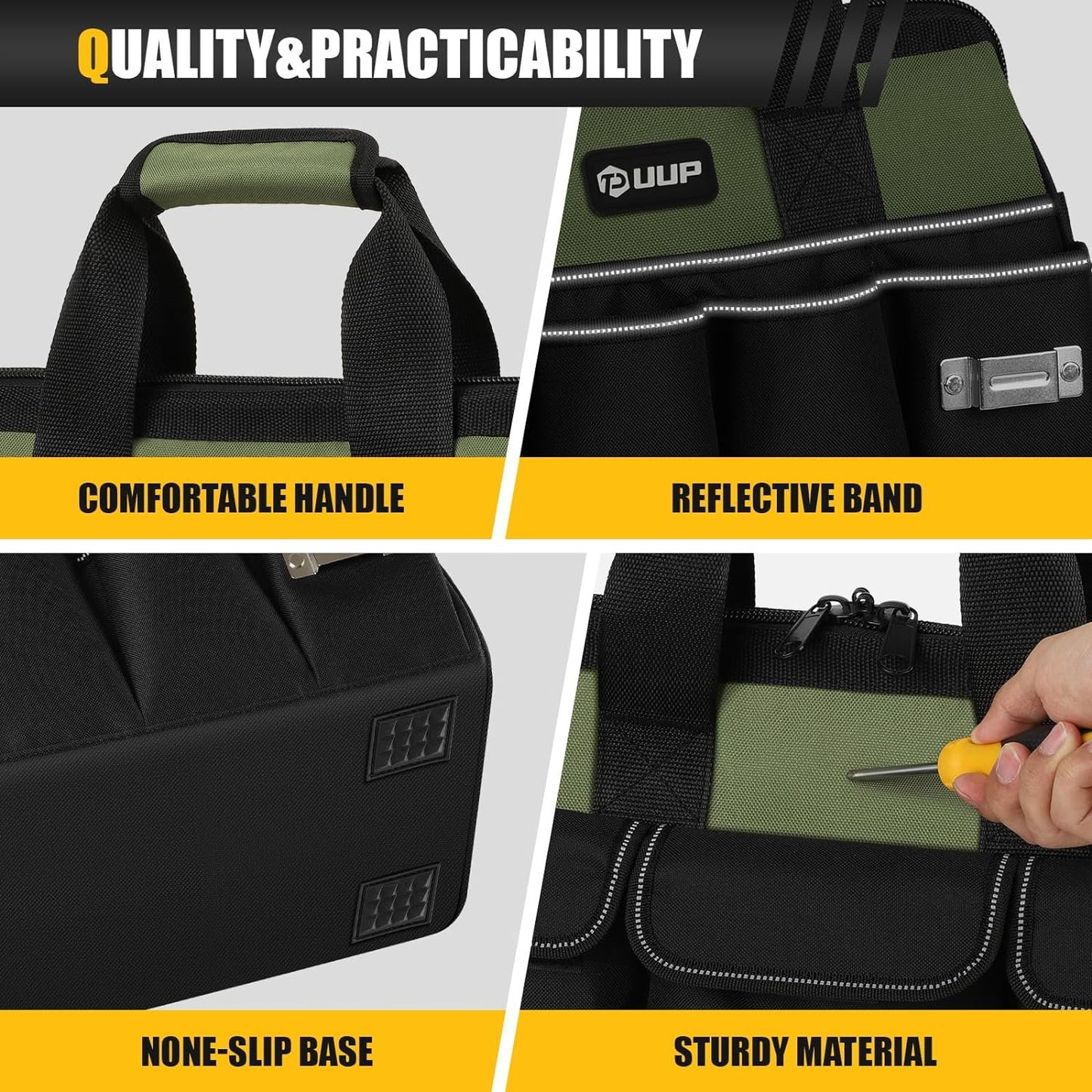 Heavy Duty Open Tools Tote Bag image 5