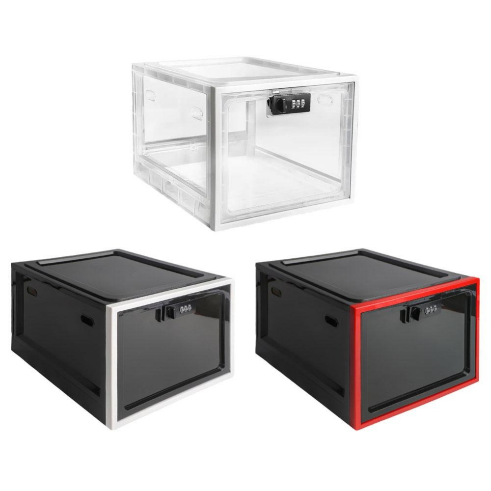 Heavy Duty Lockable Refrigerator Food Organizer Storage Bin image 6